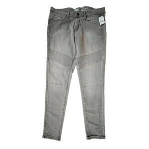 New Mossimo Midrise Skinny Gray Jeans - 12
